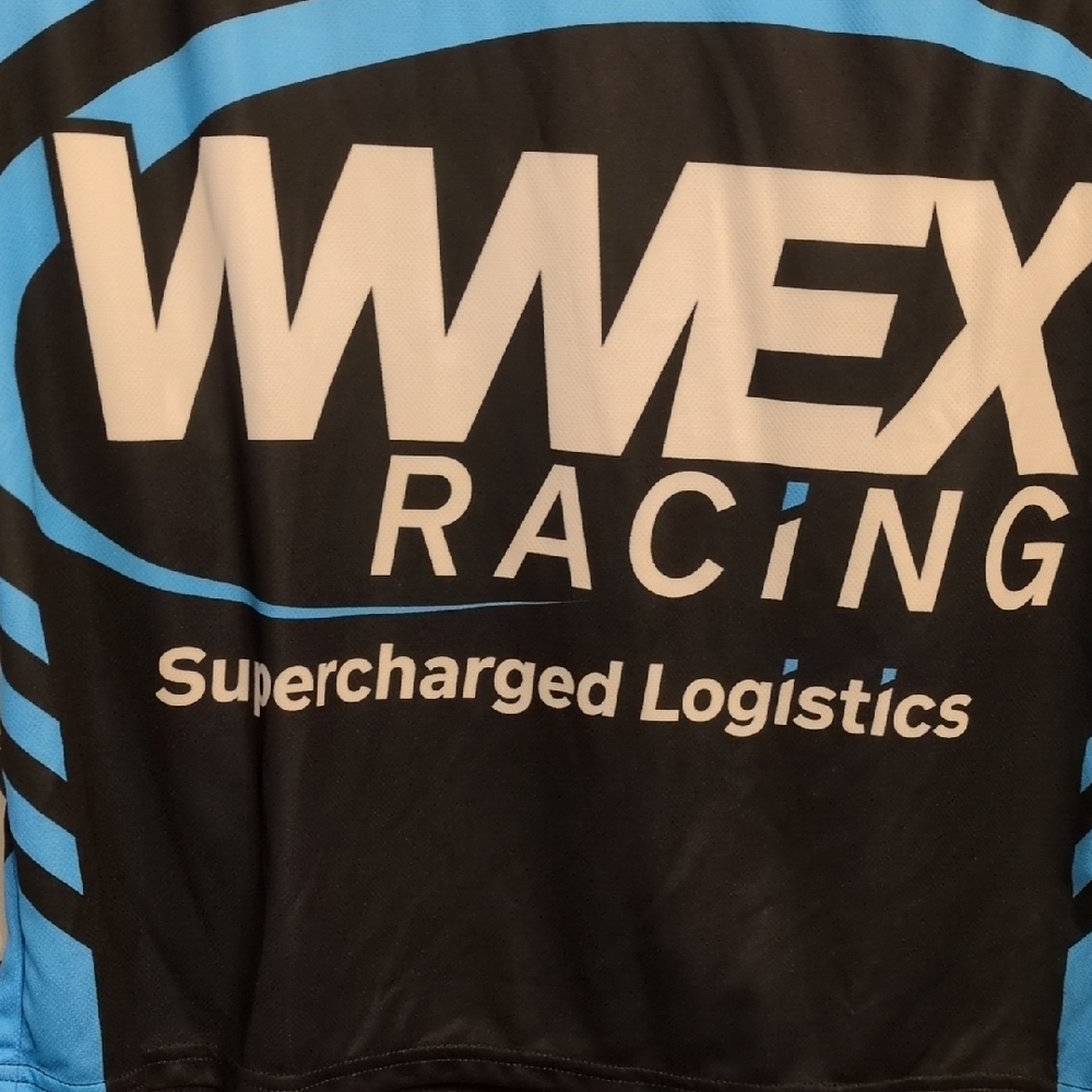 Nascar Blue and Black Racing Jersey - Picture 5 of 11
